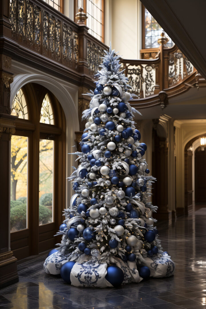 Unleashing The Magic Of Blue Christmas Tree Ideas Puqqu