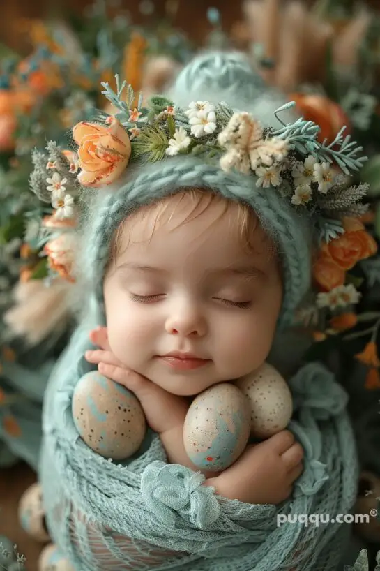 Easter Baby Photoshoot Ideas For Adorable Easter Portraits Puqqu