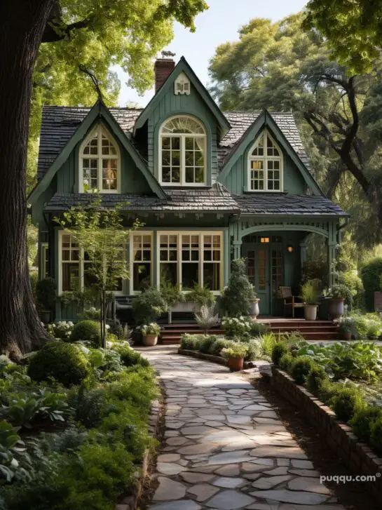 Elevate Your Home Style: Transformative Green Farmhouse Exterior Ideas ...