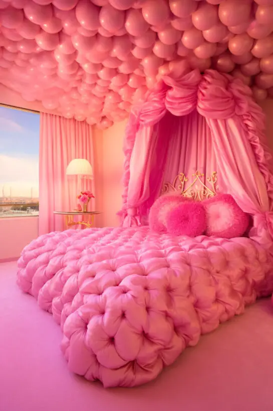 Dive into the World of Pink Bedroom Inspirations - Puqqu