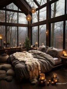 Winter Bedroom Aesthetic Cozy Up Your Space With These Tips Puqqu   Winter Bedroom Aesthetic 16 225x300 