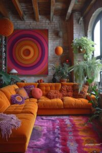 70s Living Room Aesthetic: Embrace Retro Vibes for Stylish Interiors ...