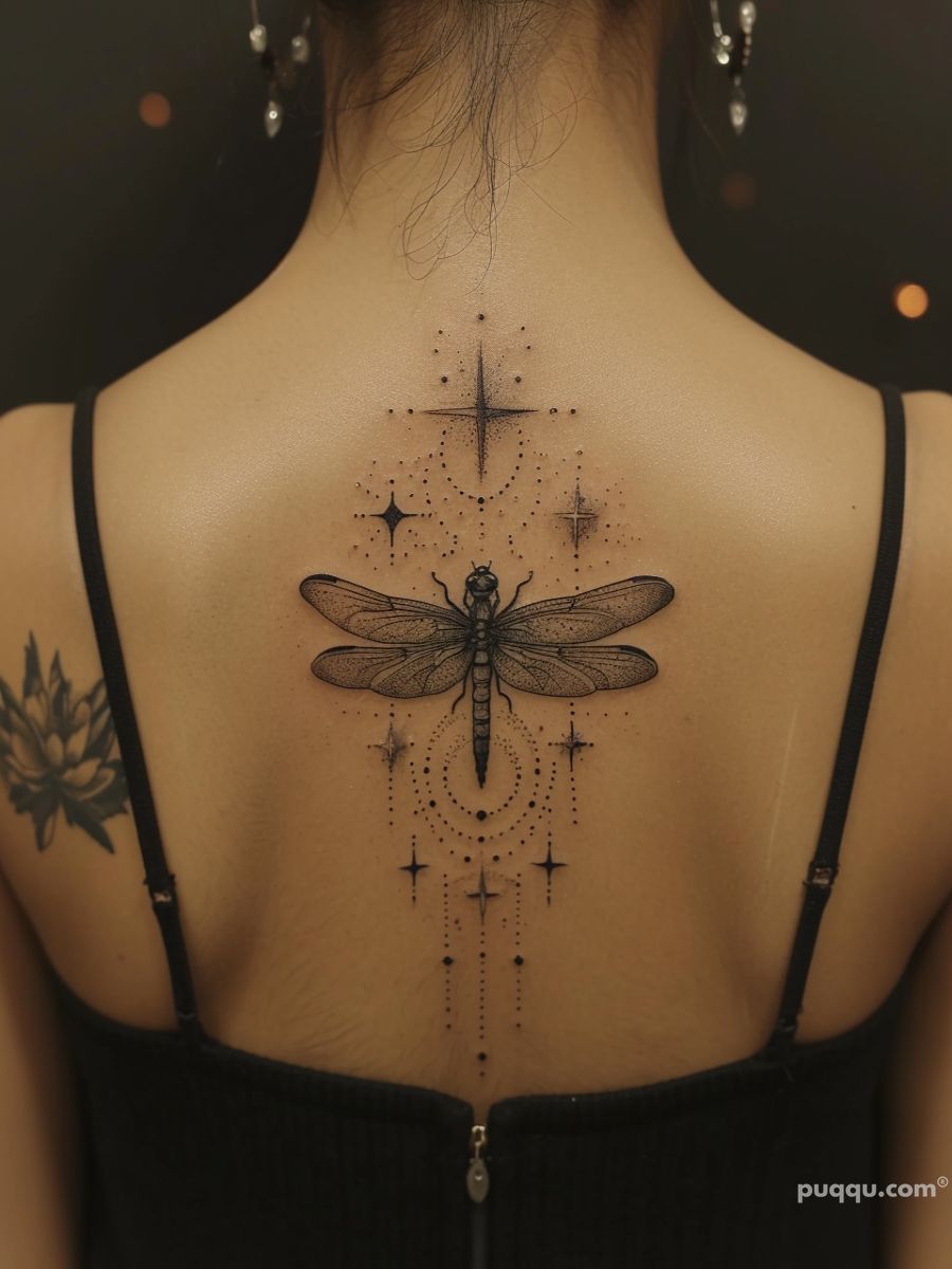 Stunning Back Tattoos for Women - Puqqu