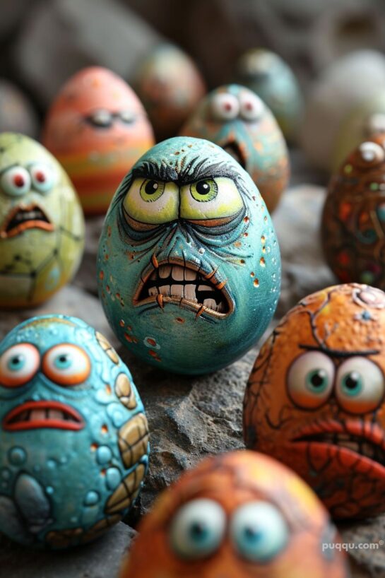 60 Creative Egg Decorating Ideas - Puqqu