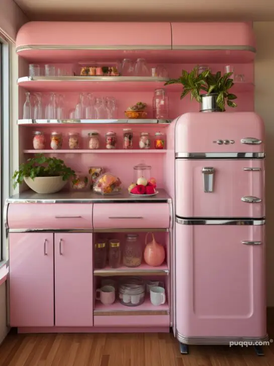 Inspiring Pink Kitchen Ideas for a Stylish Home - Puqqu