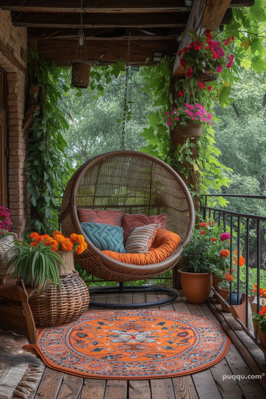 Small Balcony Design Ideas for a Stylish Retreat - Puqqu