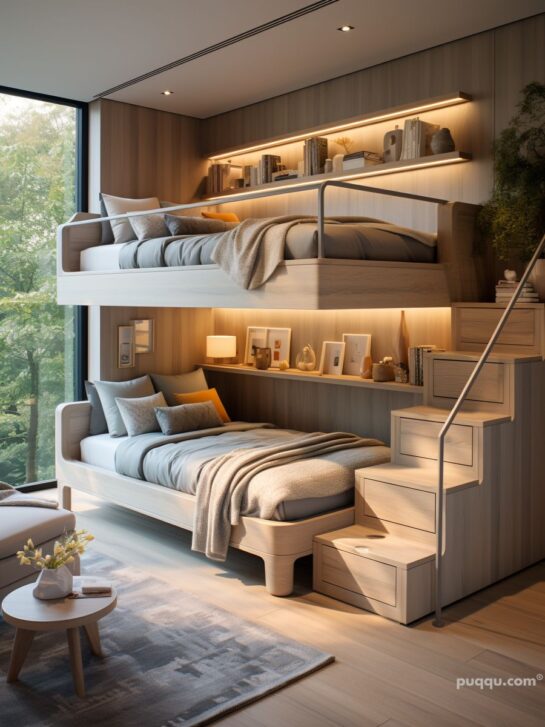 Space-Saving Bunk Bed Ideas - Puqqu