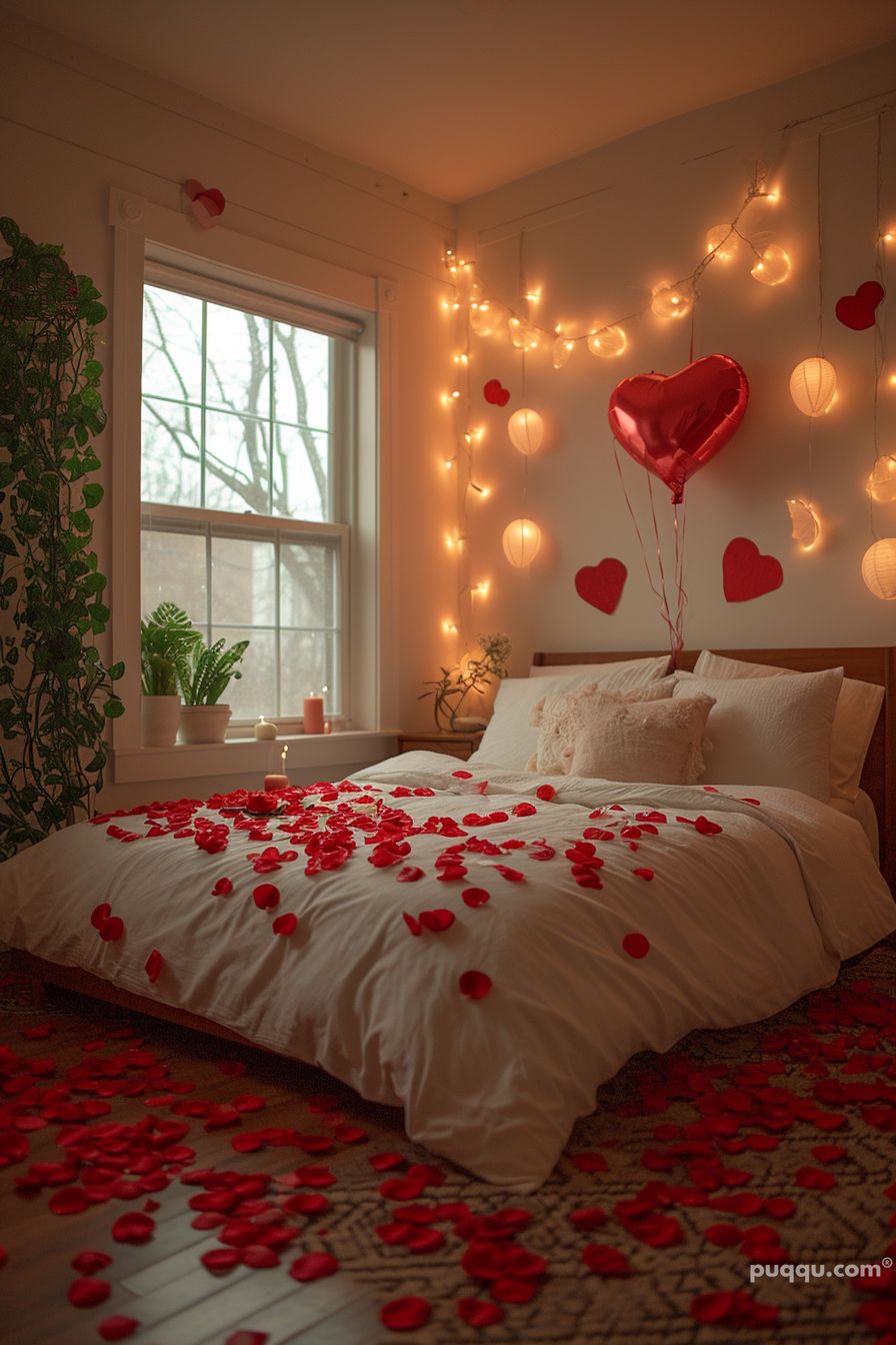 Romantic Valentines Day Bedroom Decor Ideas Puqqu 4430