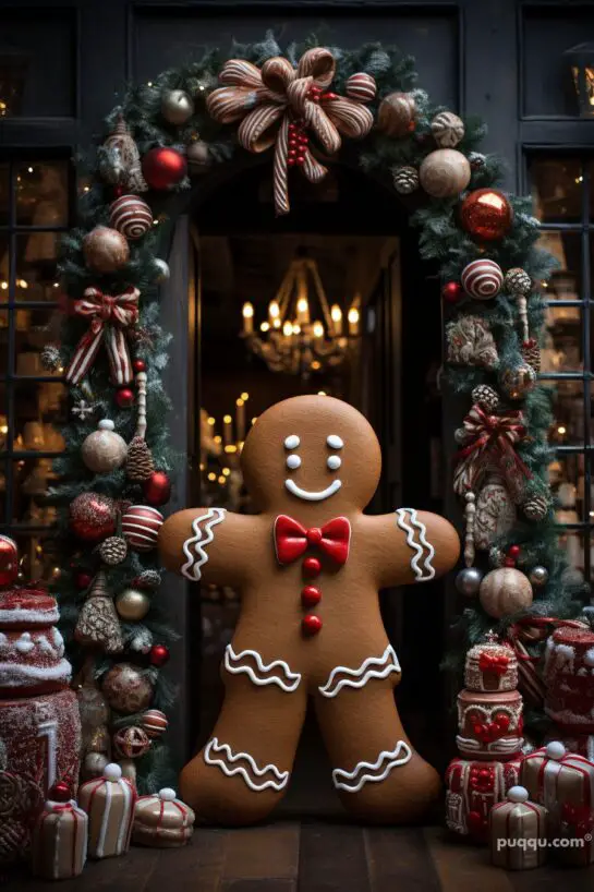 Stunning Christmas Door Decoration Ideas - Puqqu