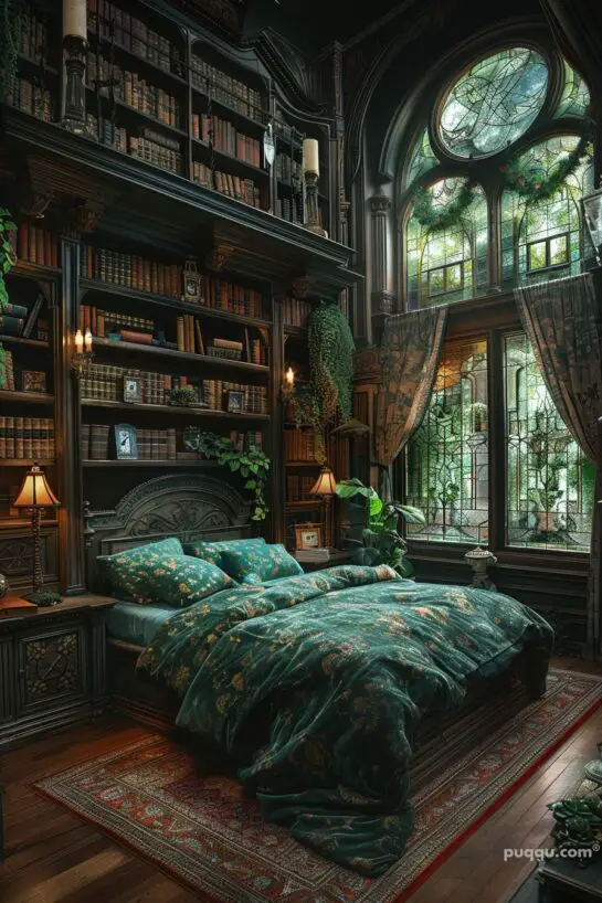 Dark Academia Bedroom Ideas for a Timeless Aesthetic - Puqqu