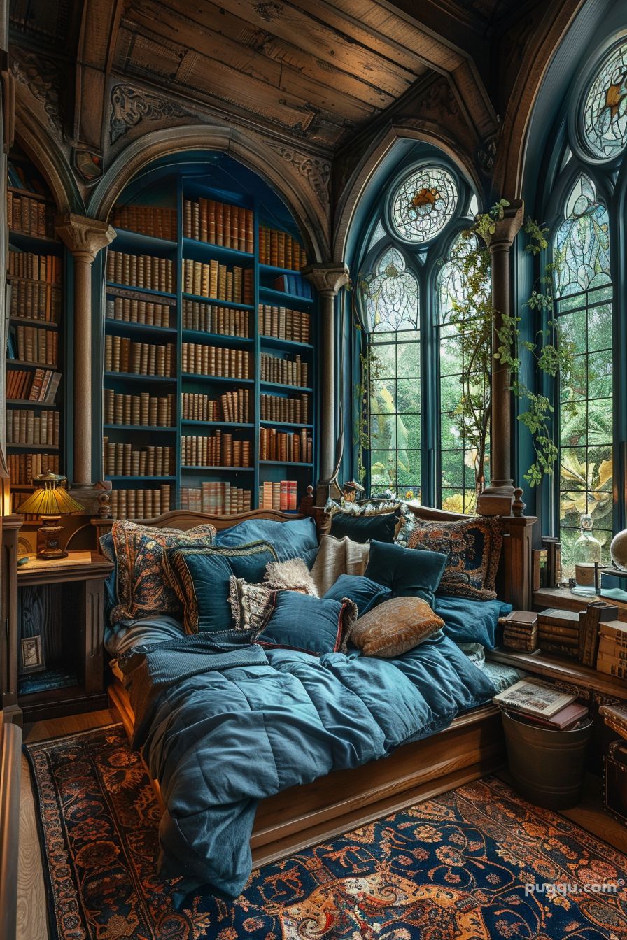 Dark Academia Bedroom Ideas for a Timeless Aesthetic - Puqqu