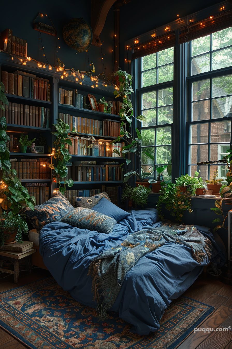 Dark Academia Bedroom Ideas for a Timeless Aesthetic - Puqqu