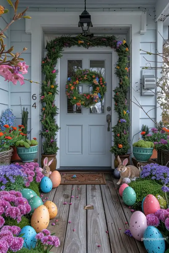 Easter Porch Decor Ideas for a Festive Outdoor Space - Puqqu