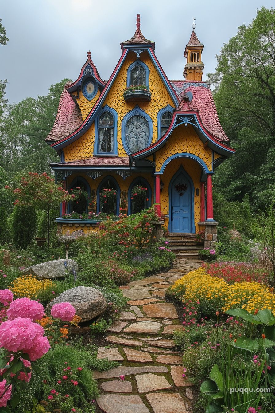 Enchanted Abodes: Fairytale House Ideas for a Magical Home - Puqqu