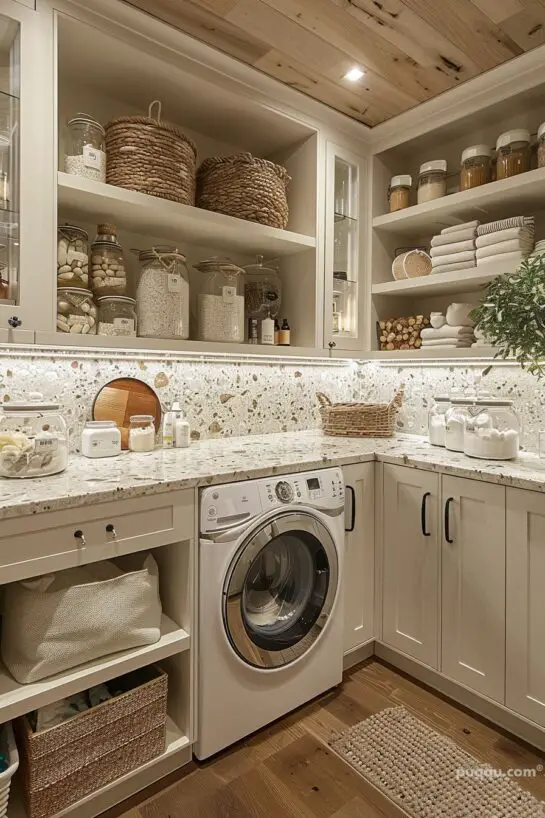 Walk-in Pantry and Laundry Room Combo: Space Optimization Ideas - Puqqu