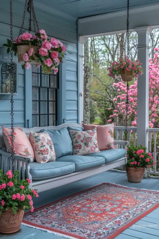 Spring Porch Decor Ideas - Elevate Your Outdoor Space - Puqqu