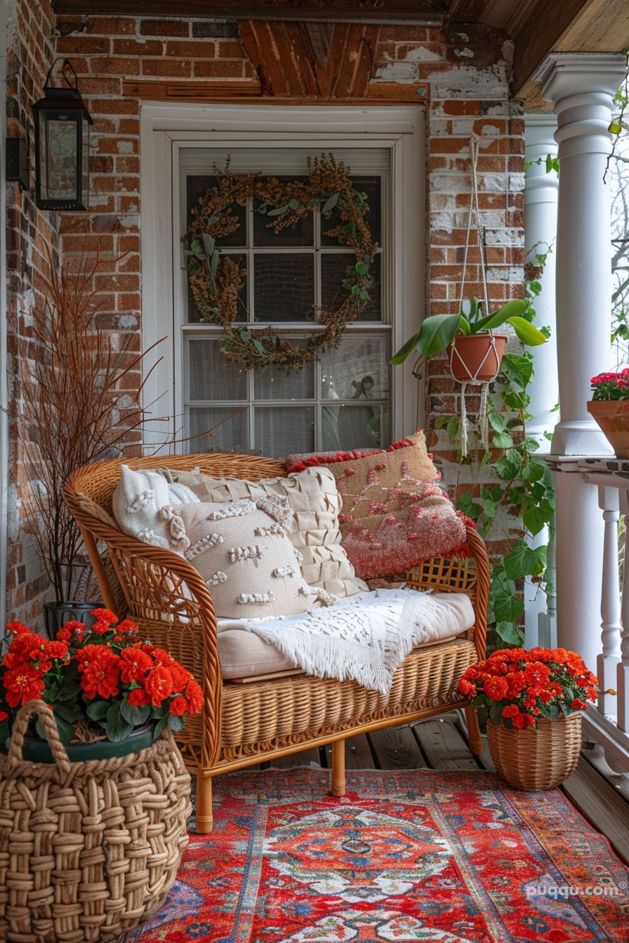 Spring Porch Decor Ideas: Elevate Your Outdoor Space - Puqqu