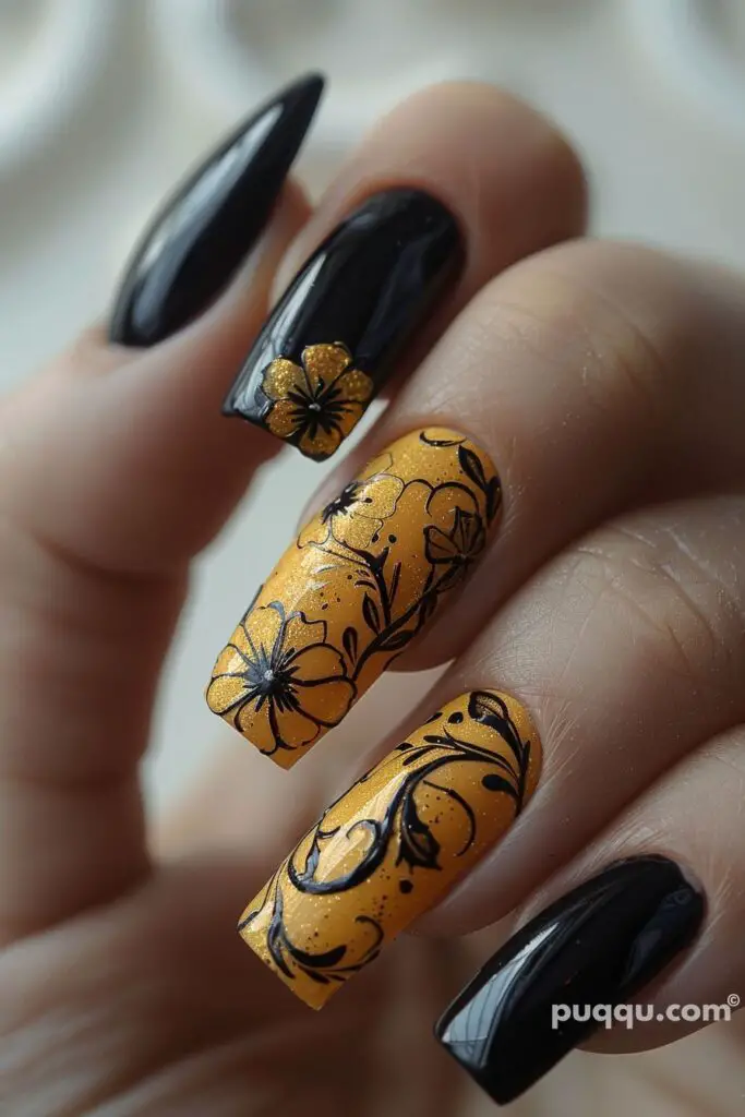 black-yellow-nails-8