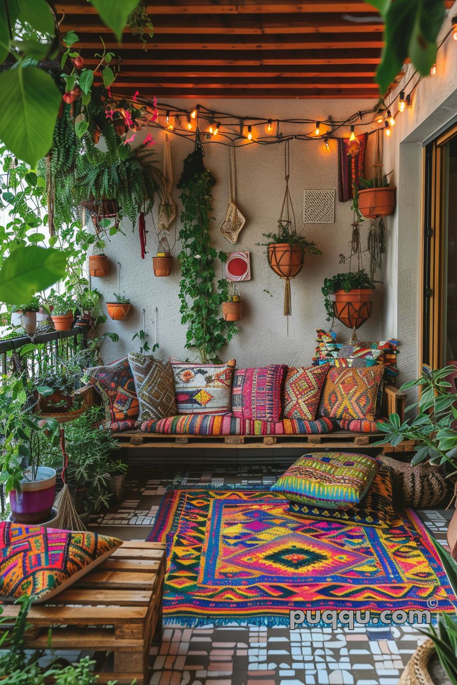 Boho Balcony Vibes: Your Guide to Creating a Cozy Outdoor Haven - Puqqu