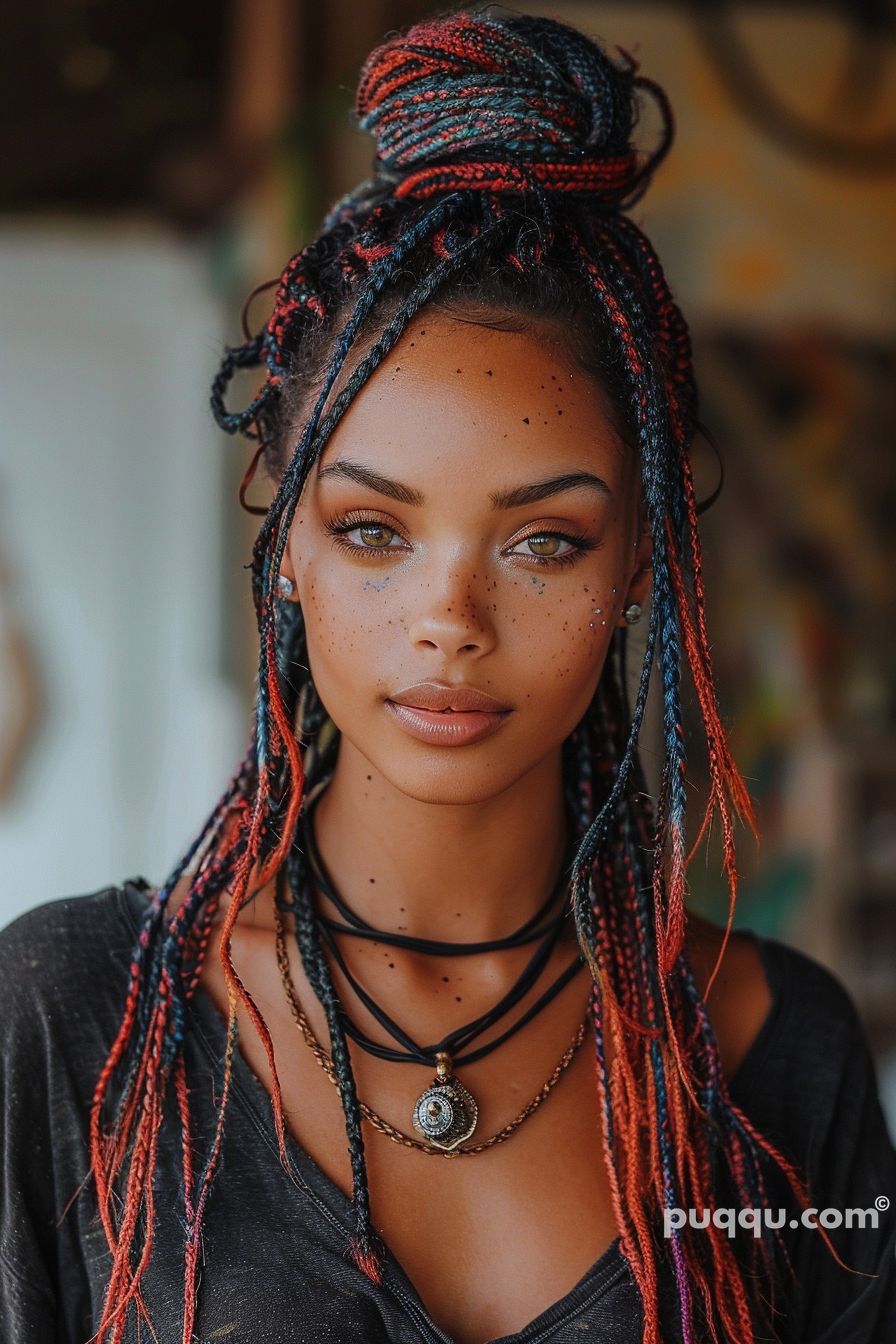 Boho Knotless Braids: Discover Trendy Bohemian Hairstyles - Puqqu