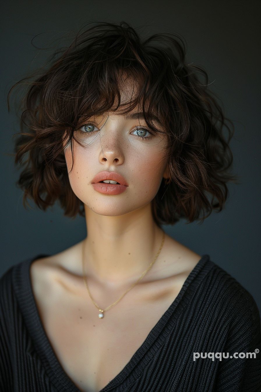 Curtain Bangs Curly Hair: Styling Tips & Ideas - Puqqu