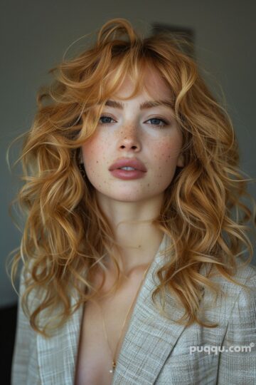 Curtain Bangs Curly Hair: Styling Tips & Ideas - Puqqu