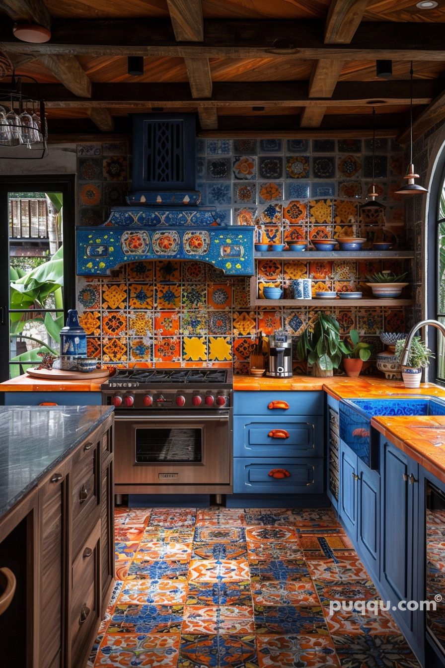 Mexican Tile Kitchen Ideas for Vibrant Spaces - Puqqu