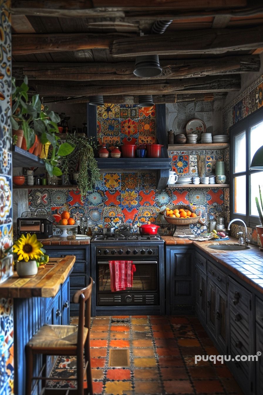 Mexican Tile Kitchen Ideas For Vibrant Spaces - Puqqu