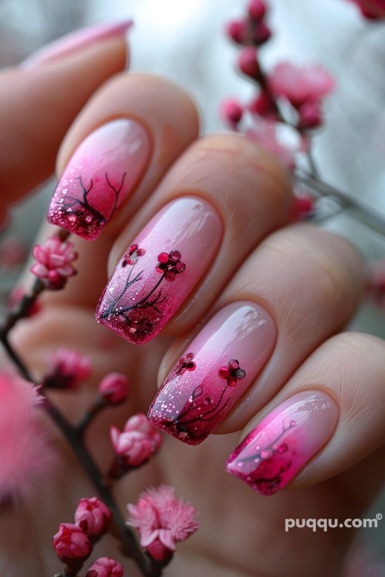 Pink Ombre Nails: Trendy Nail Designs for a Stunning Look - Puqqu