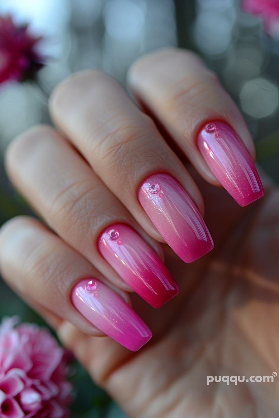 Pink Ombre Nails: Trendy Nail Designs for a Stunning Look - Puqqu