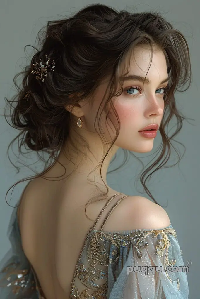 45 Wedding Prom Hairstyle Long Hair Braided Hairstyles Images, Stock  Photos, 3D objects, & Vectors | Shutterstock