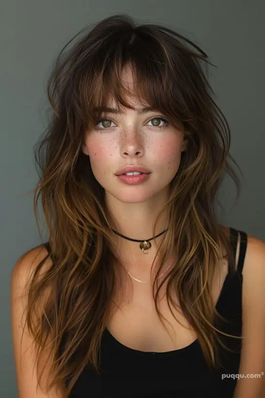 Wispy Bangs For Long Hair: Styling Tips for Gorgeous Tresses - Puqqu