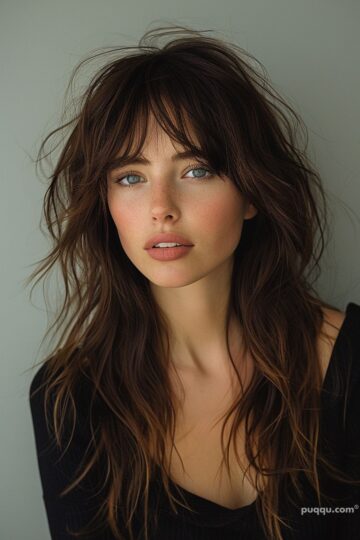 Wispy Bangs For Long Hair: Styling Tips for Gorgeous Tresses - Puqqu