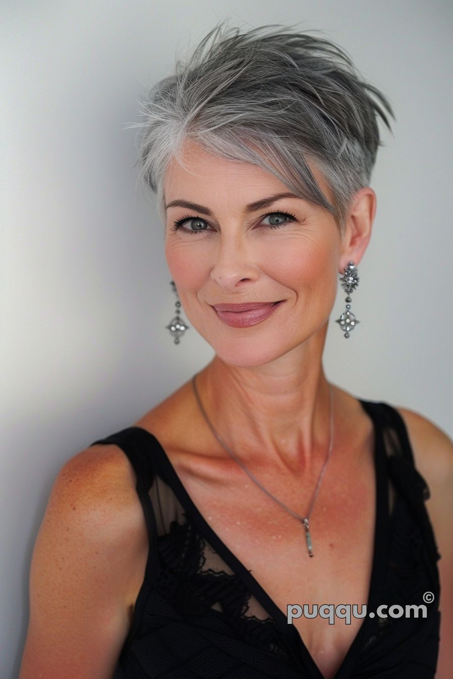 Gray Hair Color Guide: Tips for Styling Gray Hair - Puqqu