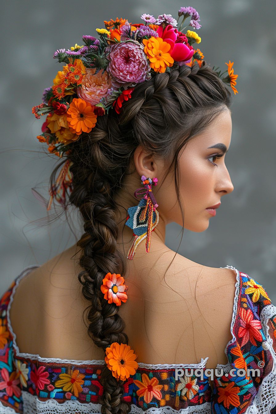 Mexican Braids Hairstyles Traditional And Modern Styles Everyone Loves - ez852wf