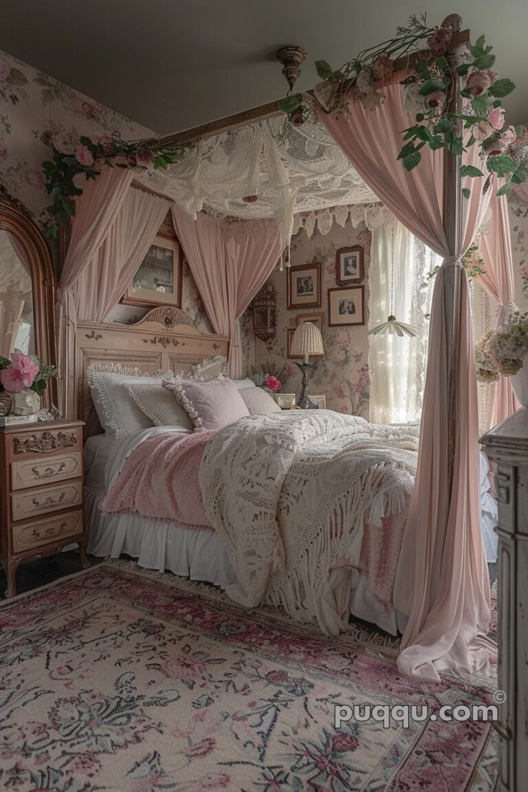 Shabby Chic Bedroom: Embracing Vintage Elegance - Puqqu