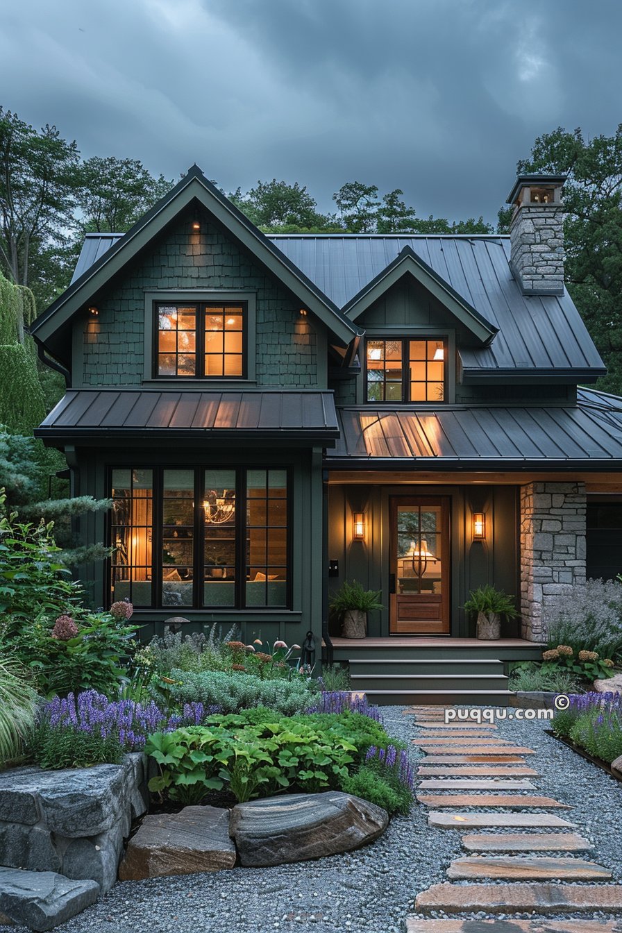 Modern Farmhouse Exterior: A Blend Of Elegance And Rusticity - Puqqu