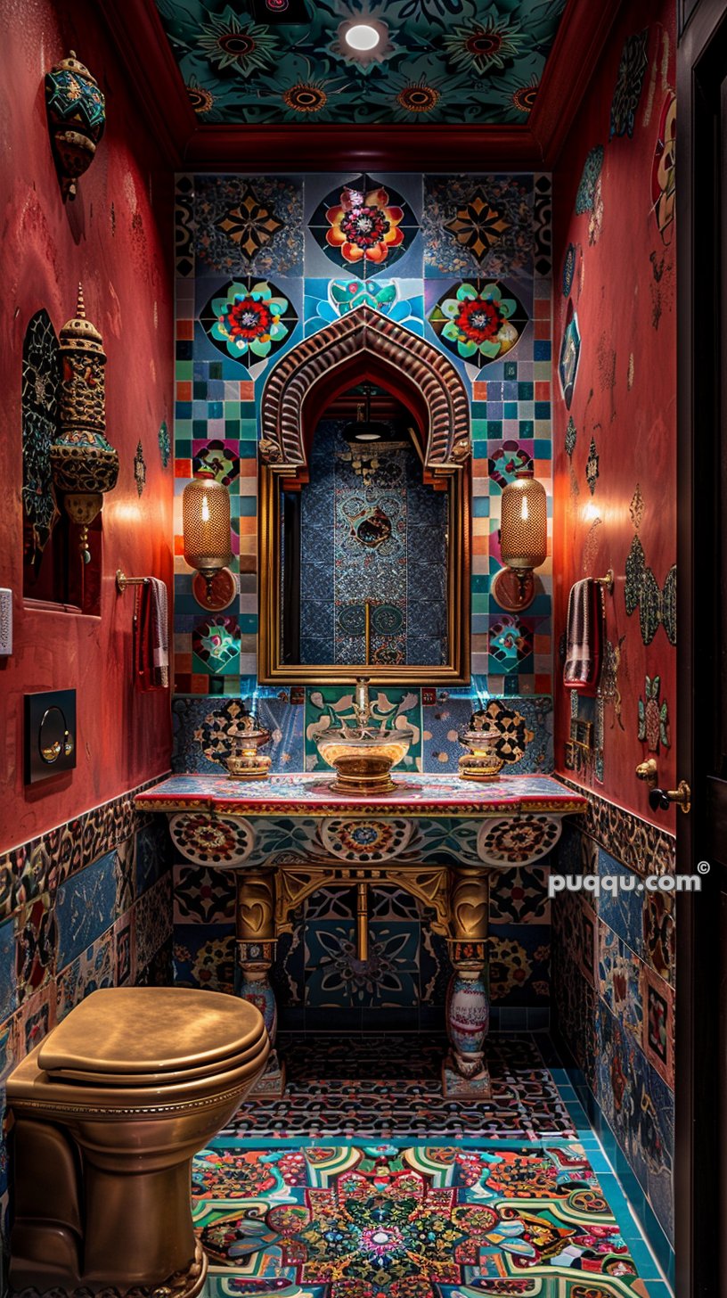 Moroccan Style Bathroom Design Ideas - Puqqu
