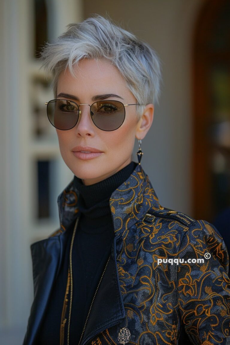 Stunning Pixie Haircuts to Rock Your Gray Hair - Puqqu