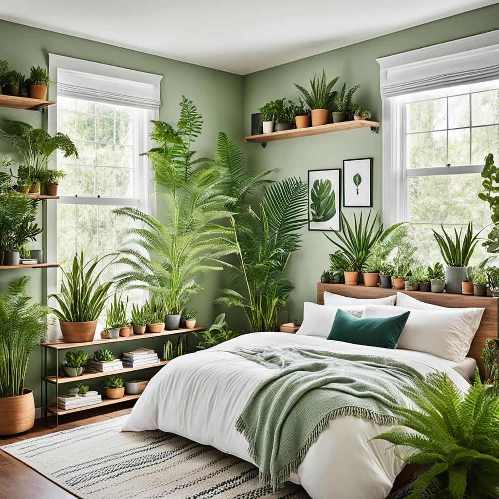 Low-maintenance plants for forest-themed bedrooms