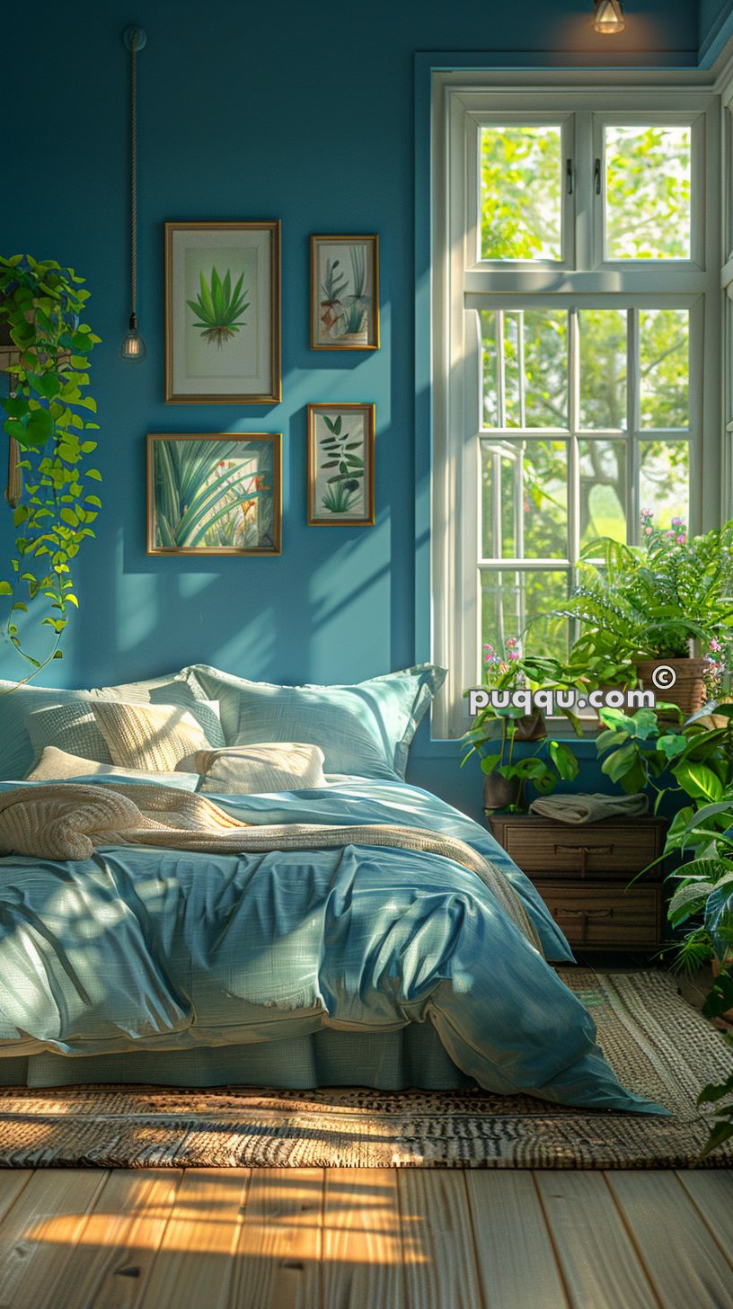 blue bedroom walls-11