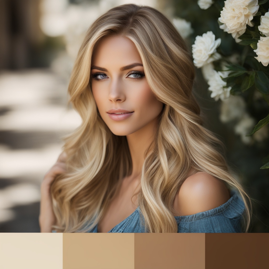 Blonde hair with lowlights techniques