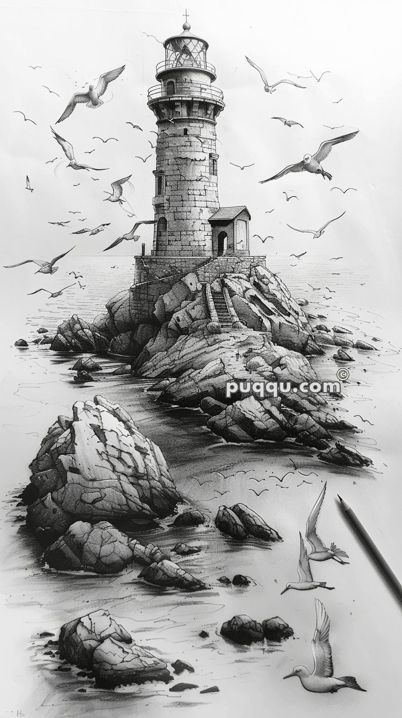 lighthouse-drawing-223