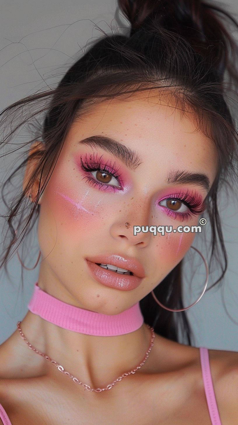 pink-eyeshadow-looks-95