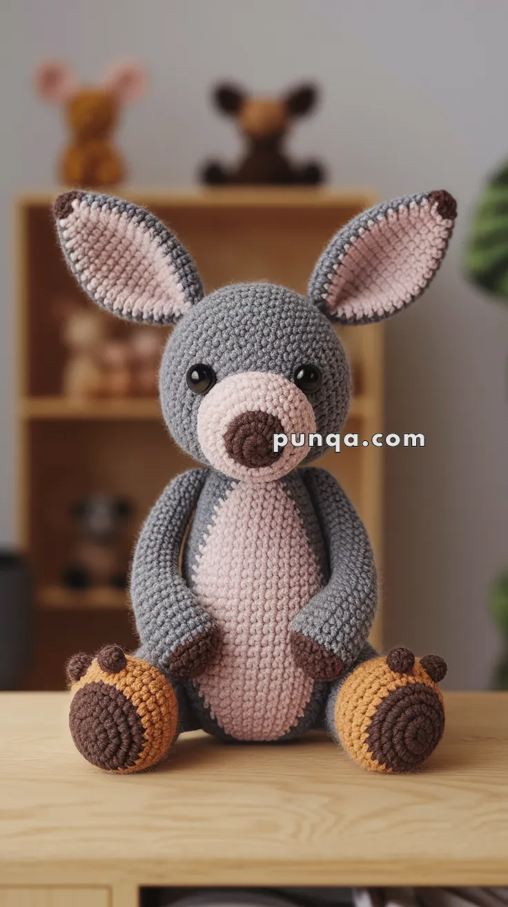 Amigurumi Aardvark – FREE Crochet Pattern