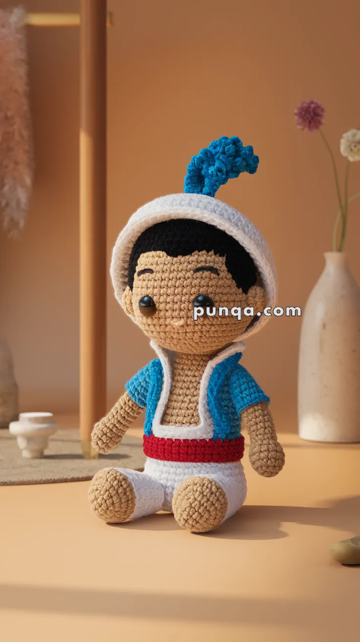 Amigurumi Aladdin – FREE Crochet Pattern