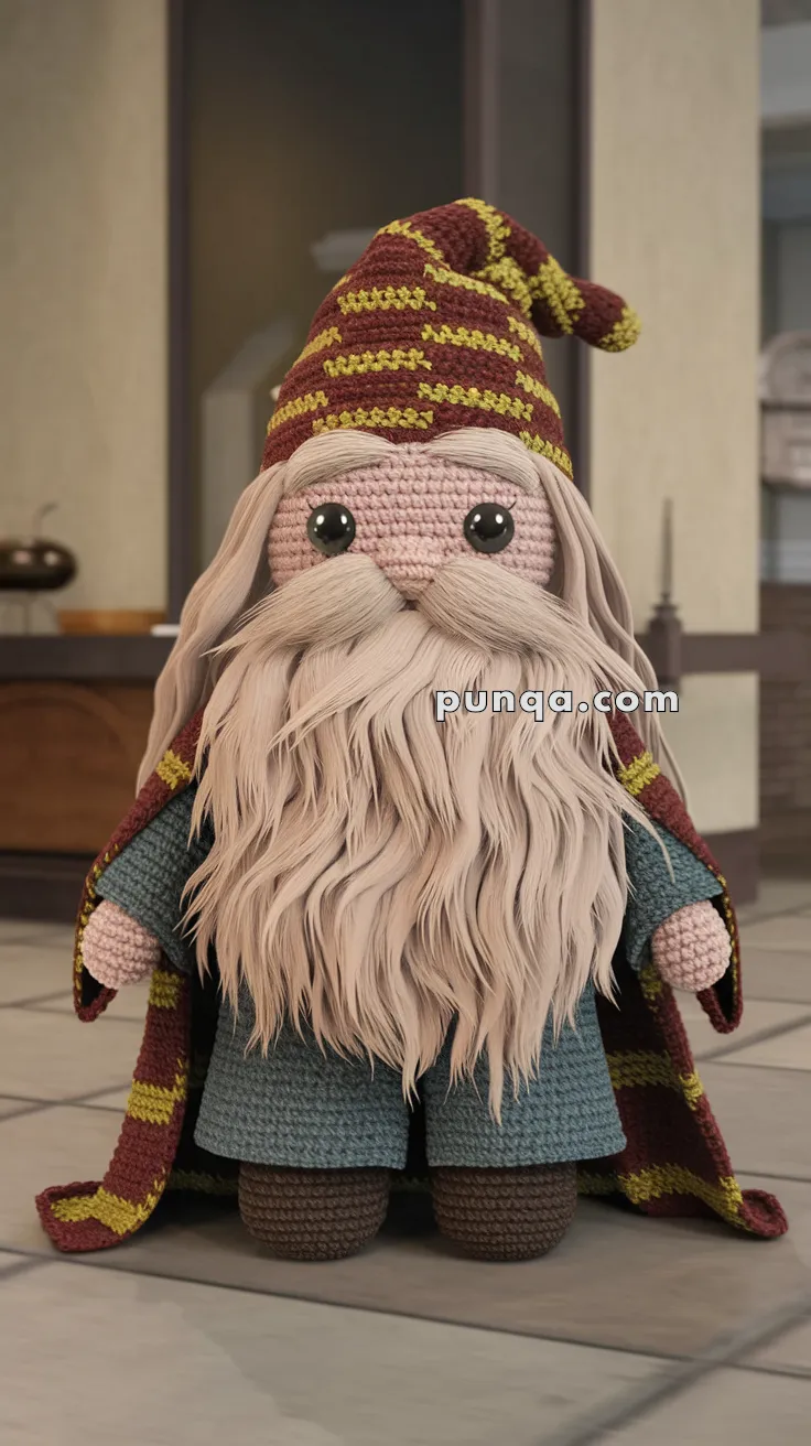 Amigurumi Albus Dumbledore – FREE Crochet Pattern