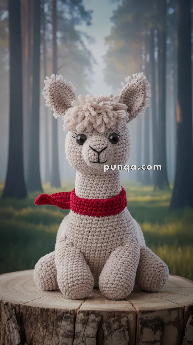 Amigurumi Alpaca – FREE Crochet Pattern