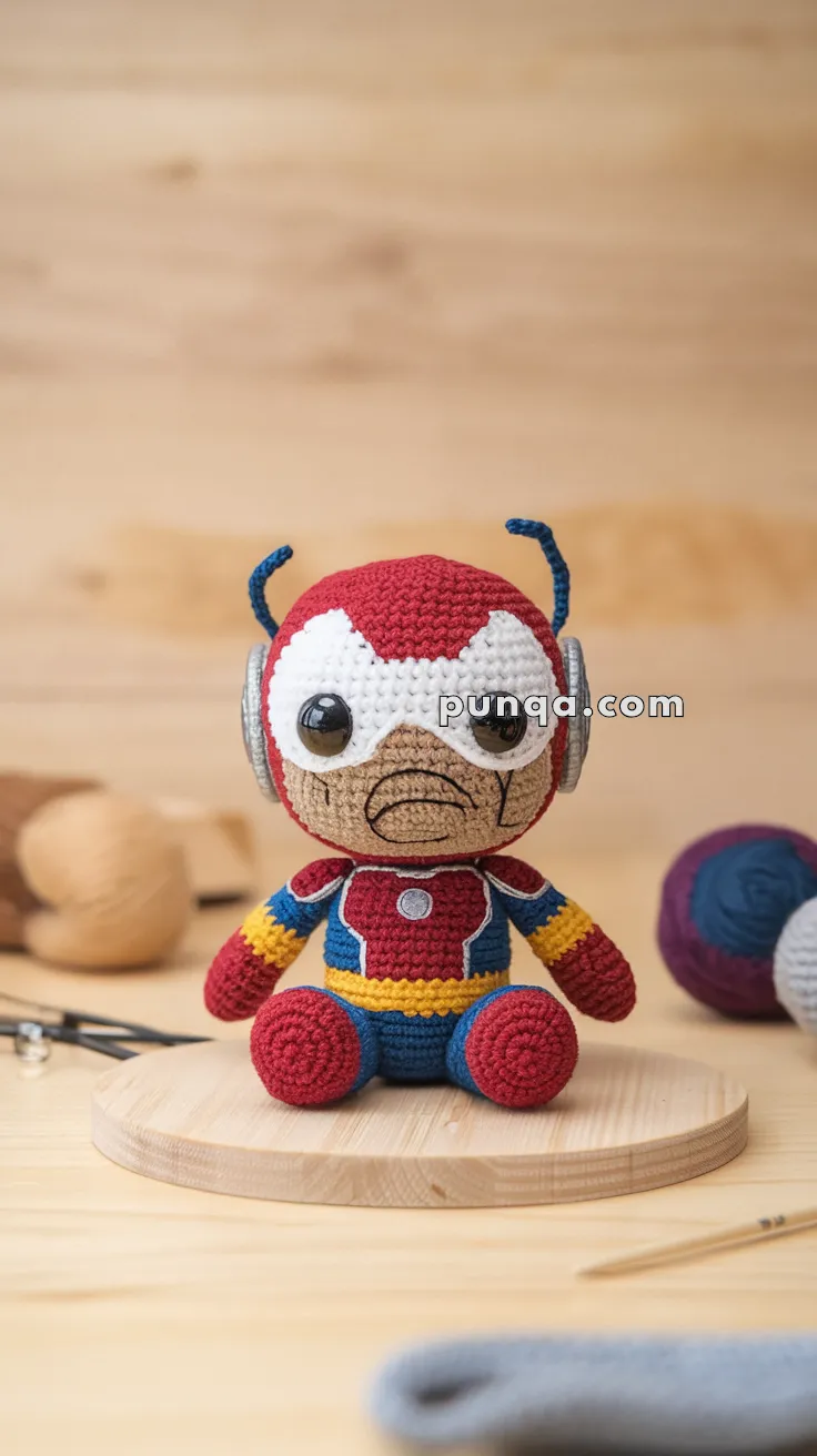 Amigurumi Ant-Man – FREE Crochet Pattern
