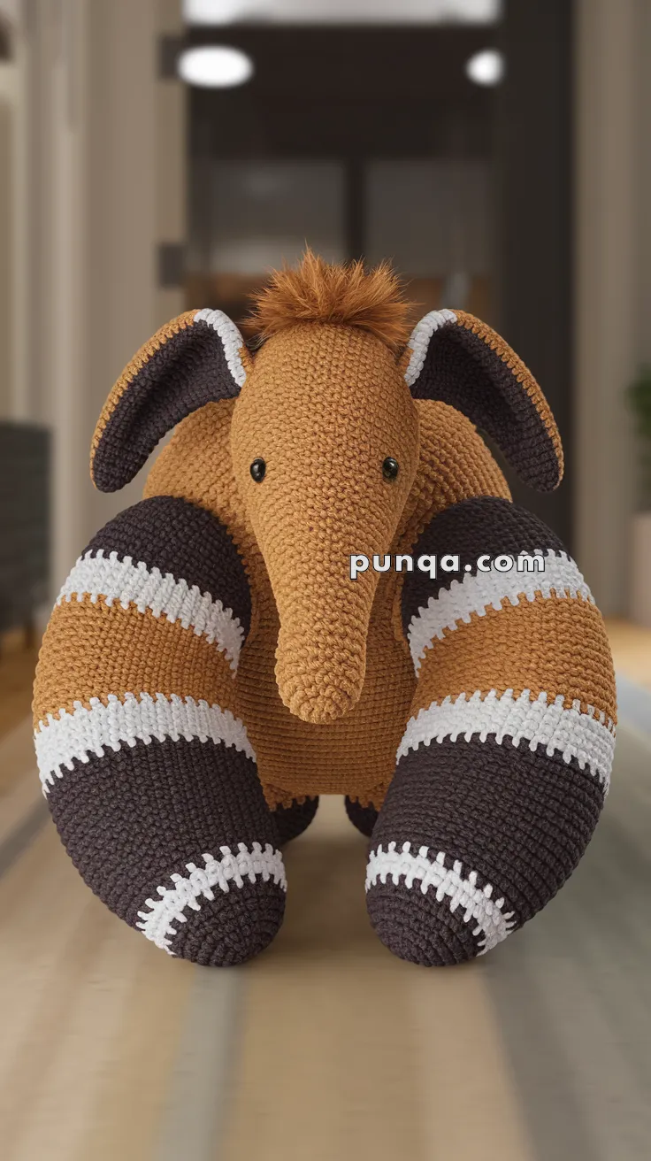 Amigurumi Anteater – FREE Crochet Pattern